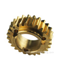 CNC machining plastic brass steel pinion rack